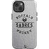 NHL Buffalo Sabres Black Text iPhone 15 Impact Case