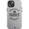 NHL Buffalo Sabres Black Text iPhone 14 Impact Case