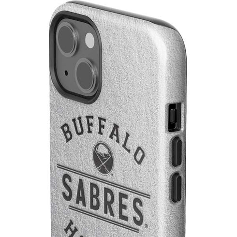 NHL Buffalo Sabres Black Text iPhone 15 Impact Case