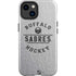 NHL Buffalo Sabres Black Text iPhone 15 Plus Impact Case