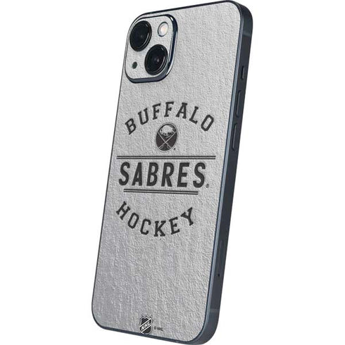 NHL Buffalo Sabres Black Text iPhone 14 Plus Skin
