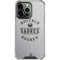 NHL Buffalo Sabres Black Text iPhone 15 Pro Clear Case