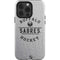 NHL Buffalo Sabres Black Text iPhone 14 Pro Impact Case