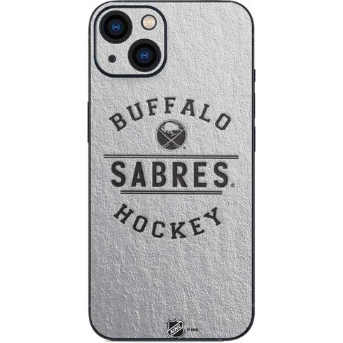 NHL Buffalo Sabres Black Text iPhone 14 Skin