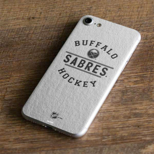 NHL Buffalo Sabres Black Text iPhone 7 Skin