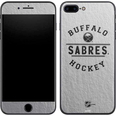 NHL Buffalo Sabres Black Text iPhone 8 Plus Skin