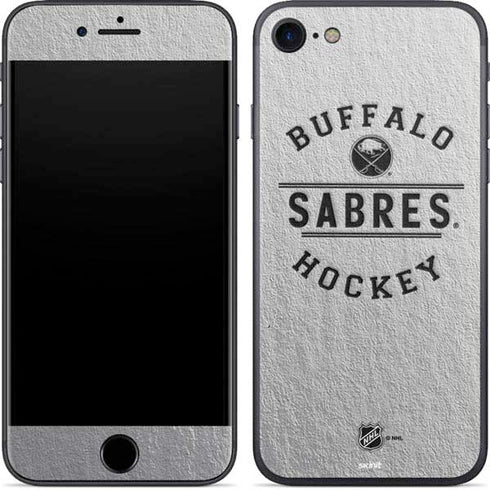 NHL Buffalo Sabres Black Text iPhone 8 Skin