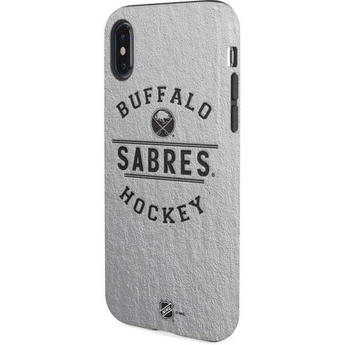 NHL Buffalo Sabres Black Text iPhone X Pro Case
