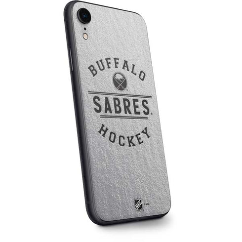 NHL Buffalo Sabres Black Text iPhone XR Skin