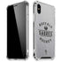NHL Buffalo Sabres Black Text iPhone XS Max Clear Case