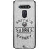 NHL Buffalo Sabres Black Text LG K51/Q51 Clear Case