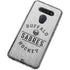NHL Buffalo Sabres Black Text LG K51/Q51 Clear Case