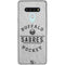 NHL Buffalo Sabres Black Text LG Stylo 6 Clear Case