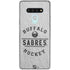 NHL Buffalo Sabres Black Text LG Stylo 6 Clear Case