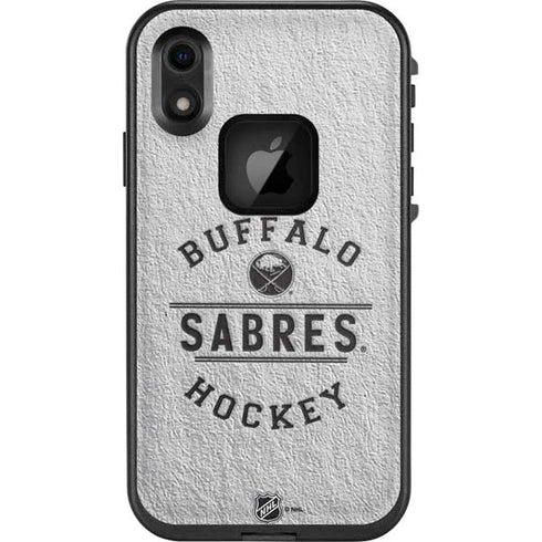NHL Buffalo Sabres Black Text LifeProof Fre iPhone Skin