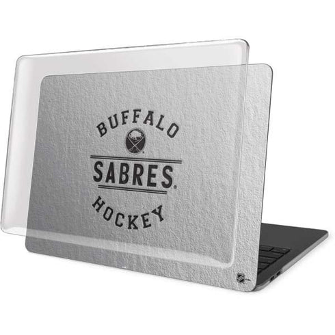 NHL Buffalo Sabres Black Text MacBook Pro 16in (2019-20) Case plus Skin
