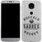 NHL Buffalo Sabres Black Text Moto E5 Plus Skin