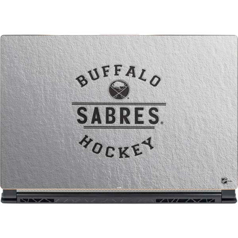NHL Buffalo Sabres Black Text MSI GS65 Stealth Laptop Skin