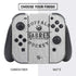 NHL Buffalo Sabres Black Text Nintendo Switch Bundle Skin