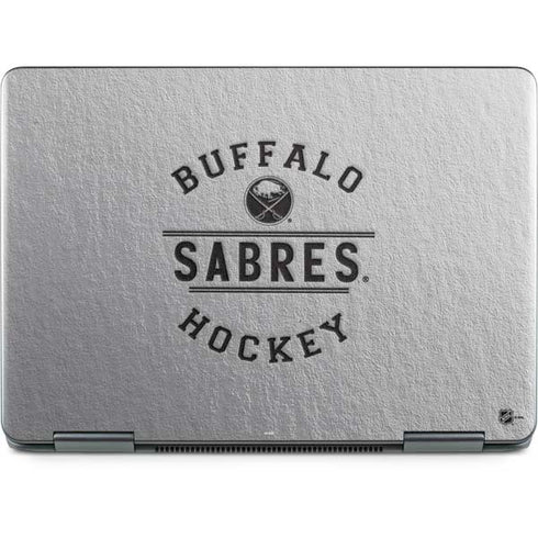 NHL Buffalo Sabres Black Text Notebook 9 Pro 13in (2017) Skin