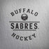 NHL Buffalo Sabres Black Text Notebook 9 Pro 13in (2017) Skin