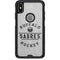 NHL Buffalo Sabres Black Text Otterbox Commuter iPhone Skin