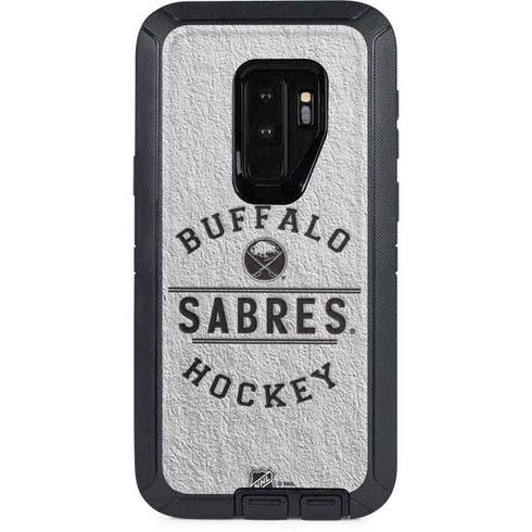 NHL Buffalo Sabres Black Text Otterbox Defender Galaxy Skin