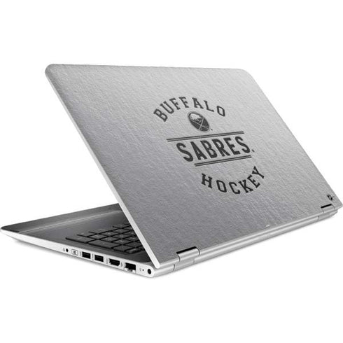 NHL Buffalo Sabres Black Text HP Pavilion Skin