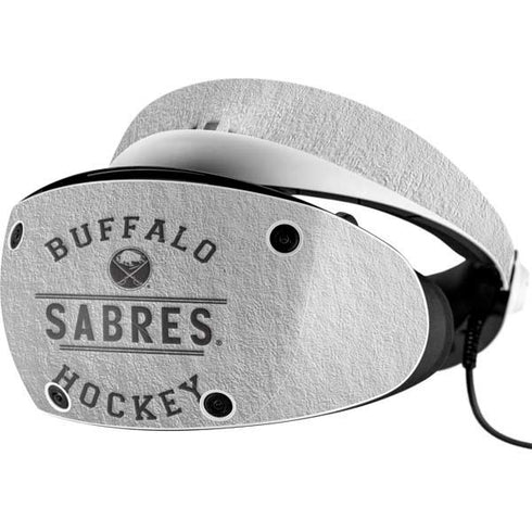 NHL Buffalo Sabres Black Text PlayStation VR2 Skin
