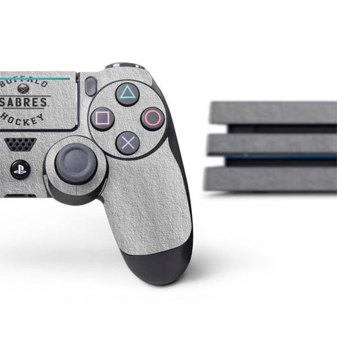 NHL Buffalo Sabres Black Text PS4 Pro Bundle Skin