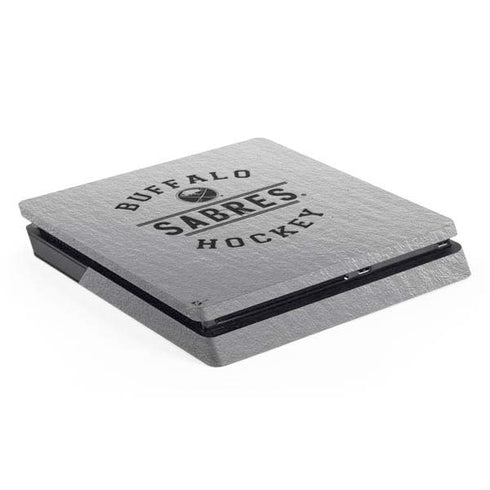 NHL Buffalo Sabres Black Text PS4 Slim Skin