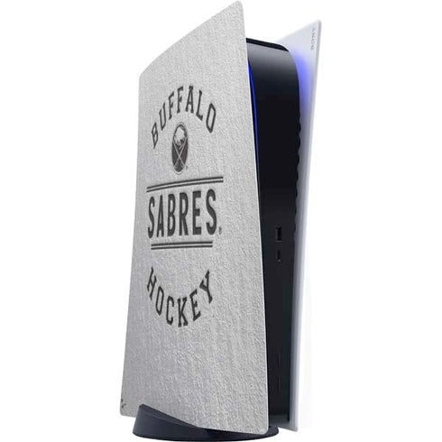 NHL Buffalo Sabres Black Text PS5 Digital Edition Console Skin