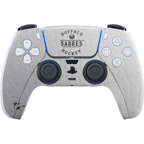 NHL Buffalo Sabres Black Text PS5 Controller Skin