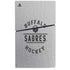 NHL Buffalo Sabres Black Text PS5 Slim Disk Console Skin