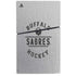 NHL Buffalo Sabres Black Text PS5 Slim Digital Edition Bundle Skin