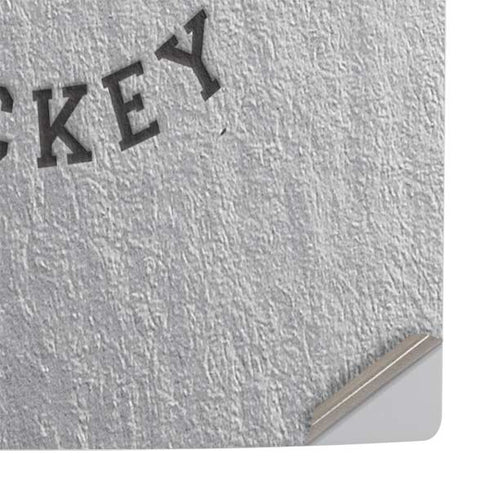 NHL Buffalo Sabres Black Text PS5 Slim Digital Edition Console Skin