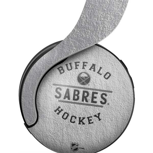 NHL Buffalo Sabres Black Text PULSE 3D Wireless Headset for PS5 Skin