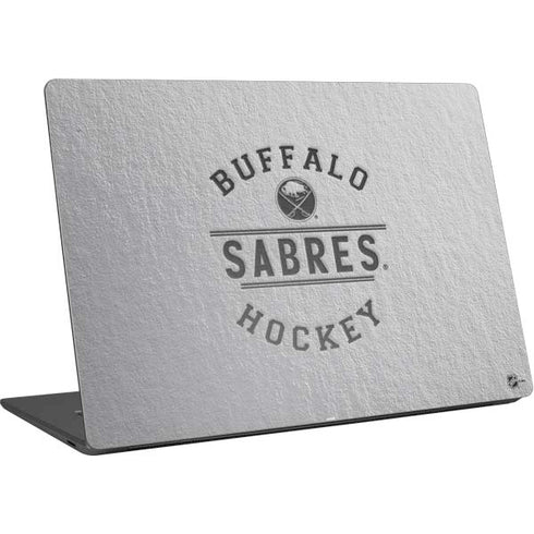 NHL Buffalo Sabres Black Text Surface Laptop 4 15in Skin