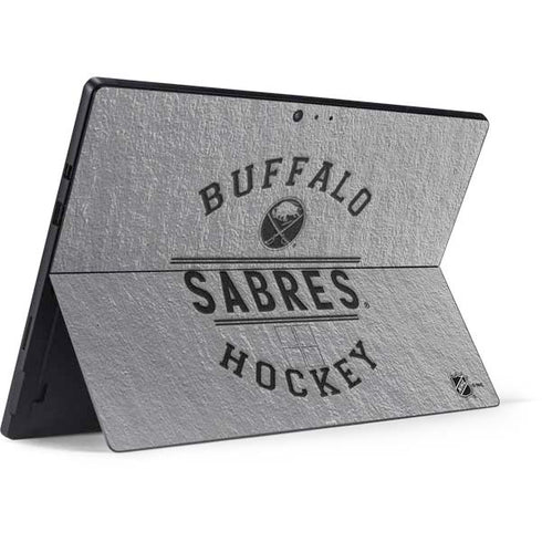 NHL Buffalo Sabres Black Text Surface Pro 6 Skin