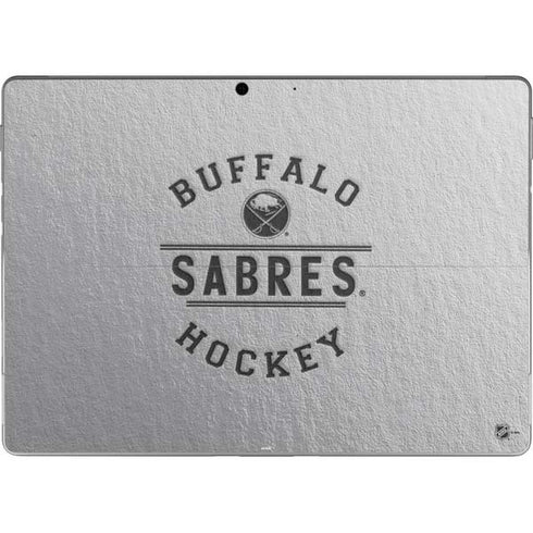 NHL Buffalo Sabres Black Text Surface Pro 8 Skin