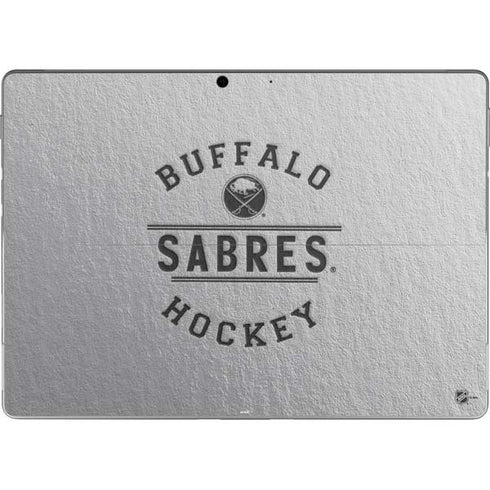 NHL Buffalo Sabres Black Text Surface Pro 9 Skin