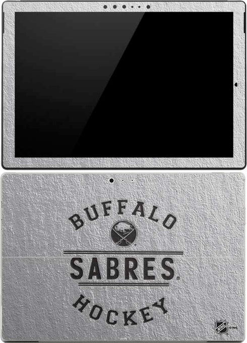 NHL Buffalo Sabres Black Text Surface Pro (2017) Skin