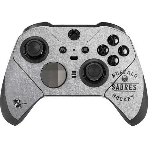 NHL Buffalo Sabres Black Text Xbox Elite Wireless Controller Series 2 Skin