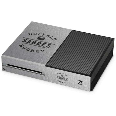 NHL Buffalo Sabres Black Text Xbox One Console Skin