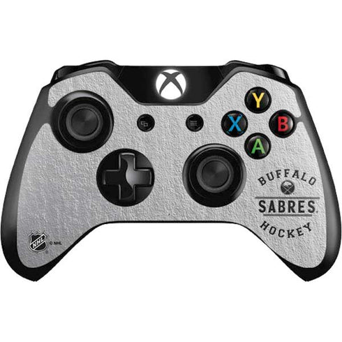 NHL Buffalo Sabres Black Text Xbox One Controller Skin