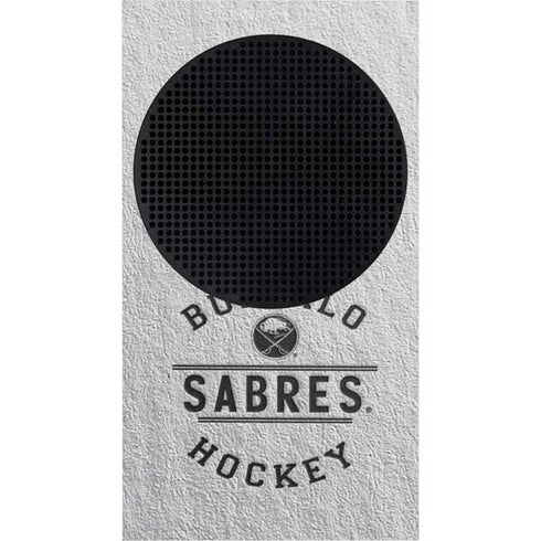 NHL Buffalo Sabres Black Text Xbox Series S Skins