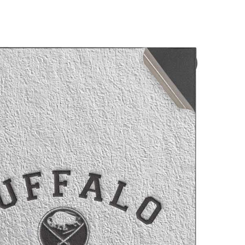 NHL Buffalo Sabres Black Text Xbox Series X Console Skin