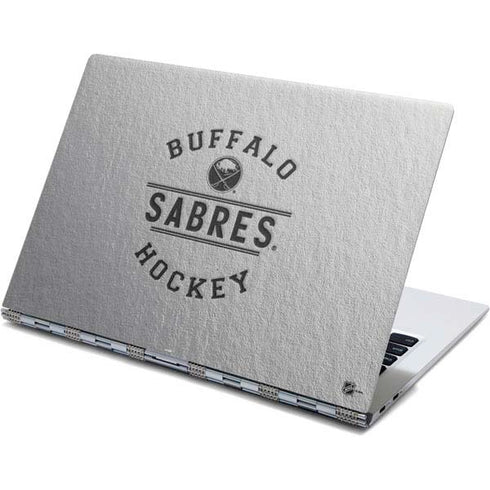 NHL Buffalo Sabres Black Text Yoga 910 2-in-1 14in Touch-Screen Skin