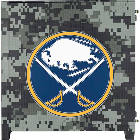NHL Buffalo Sabres Camo Corsair 4000D Tempered Glass Mid-Tower ATX Case Skin
