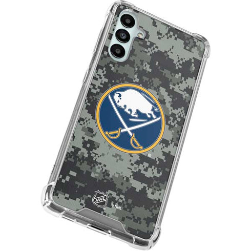 NHL Buffalo Sabres Camo Galaxy A14 5G Clear Case